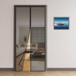 Magic mesh magnetic mosquito net for door curtain