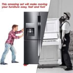 Furniture Lifter Moving Tool – Heavy Duty Adjustable Appliance Shifting Kit - Image 7