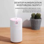 USB personal cool mist humidifier for home and office