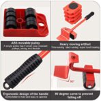 Furniture Lifter Moving Tool – Heavy Duty Adjustable Appliance Shifting Kit - Image 3