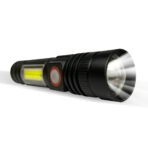 Flashlight plus desk lamp with zoom torch light