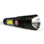 Flashlight plus desk lamp with zoom torch light