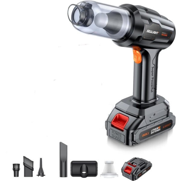 Portable car vacuum handheld cordless mini vacuum cleaner