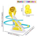 Small Ducks Climbing Toy – Duck Track Slide Stair Climbing Set - Image 3