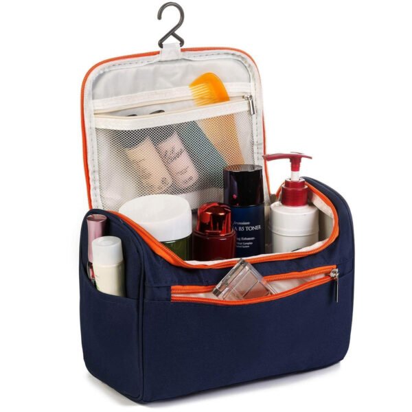 Waterproof travel cosmetic bag makeup organizer pouch
