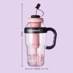 Ice Cream Bottle 1300ML – Straw Water Bottle for Daily Use - Image 6