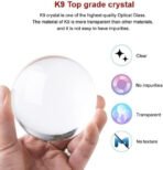 3D Crystal Ball Night Lamp Saturn 6cm – Decorative LED Night Light - Image 3