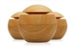 Light Wood Humidifier – USB Cool Mist Aroma Diffuser for Room - Image 5