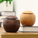 Light Wood Humidifier – USB Cool Mist Aroma Diffuser for Room - Image 3