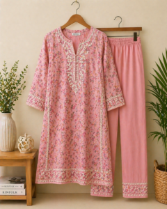 designer kurti sets for women with kurta pant and dupatta